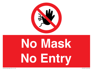 No Mask No Entry